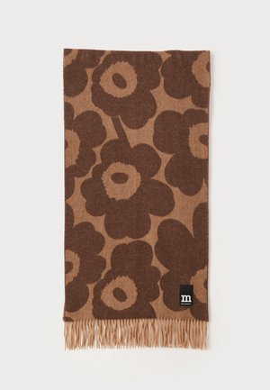 IDENTTINEN UNIKKO - Scarf - brown/dark brown