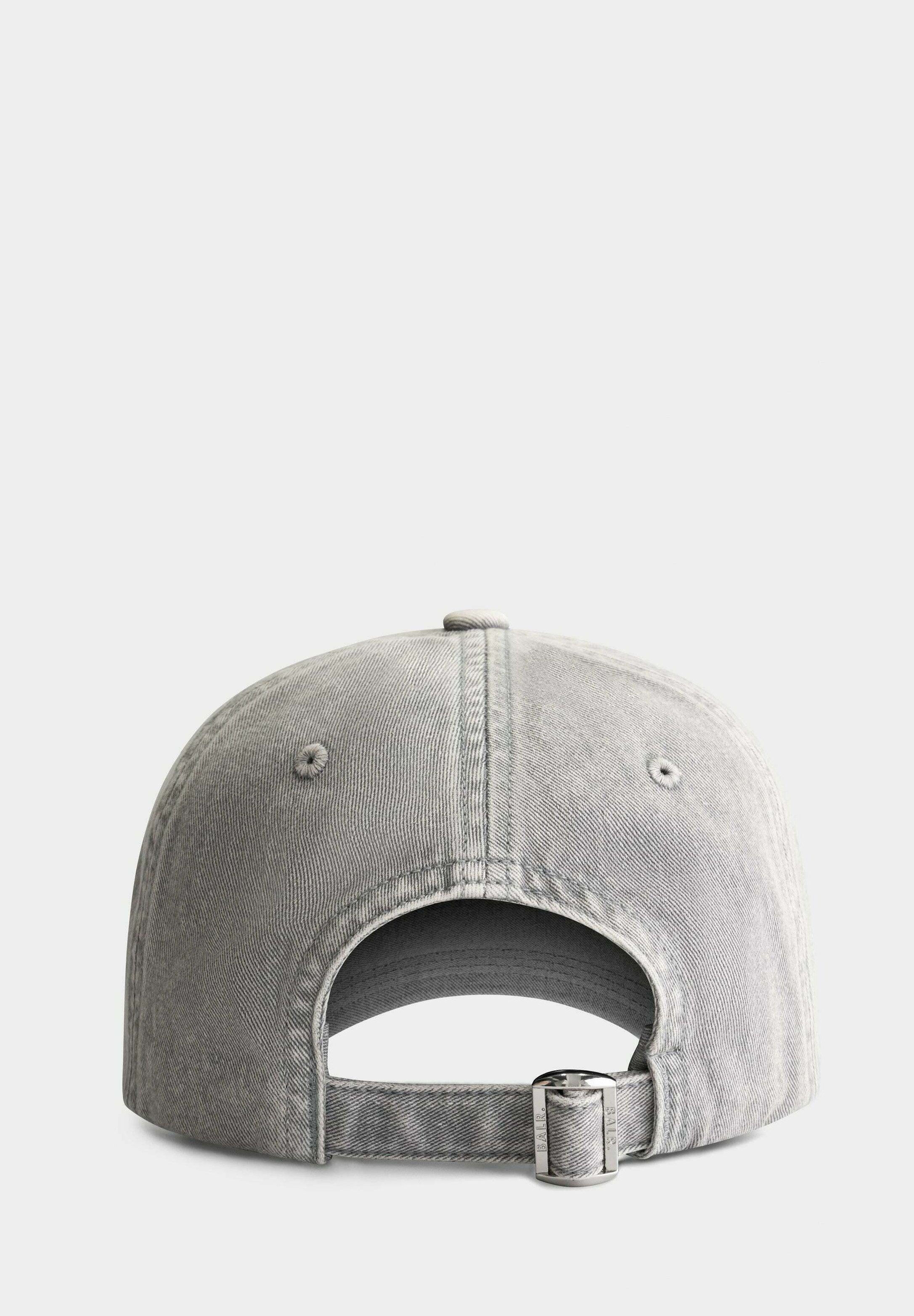 クールに決まる♪【BALR.】Urban Washed Dad ロゴ入り キャップ Urban Washed Dad Cap Dove Grey – BALR.