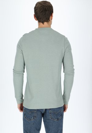 HENLEY - Maglietta a manica lunga - sage green