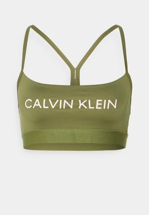 LOW SUPPORT SPORTS BRA - Light support sports bra - capulet olive/rose quartz