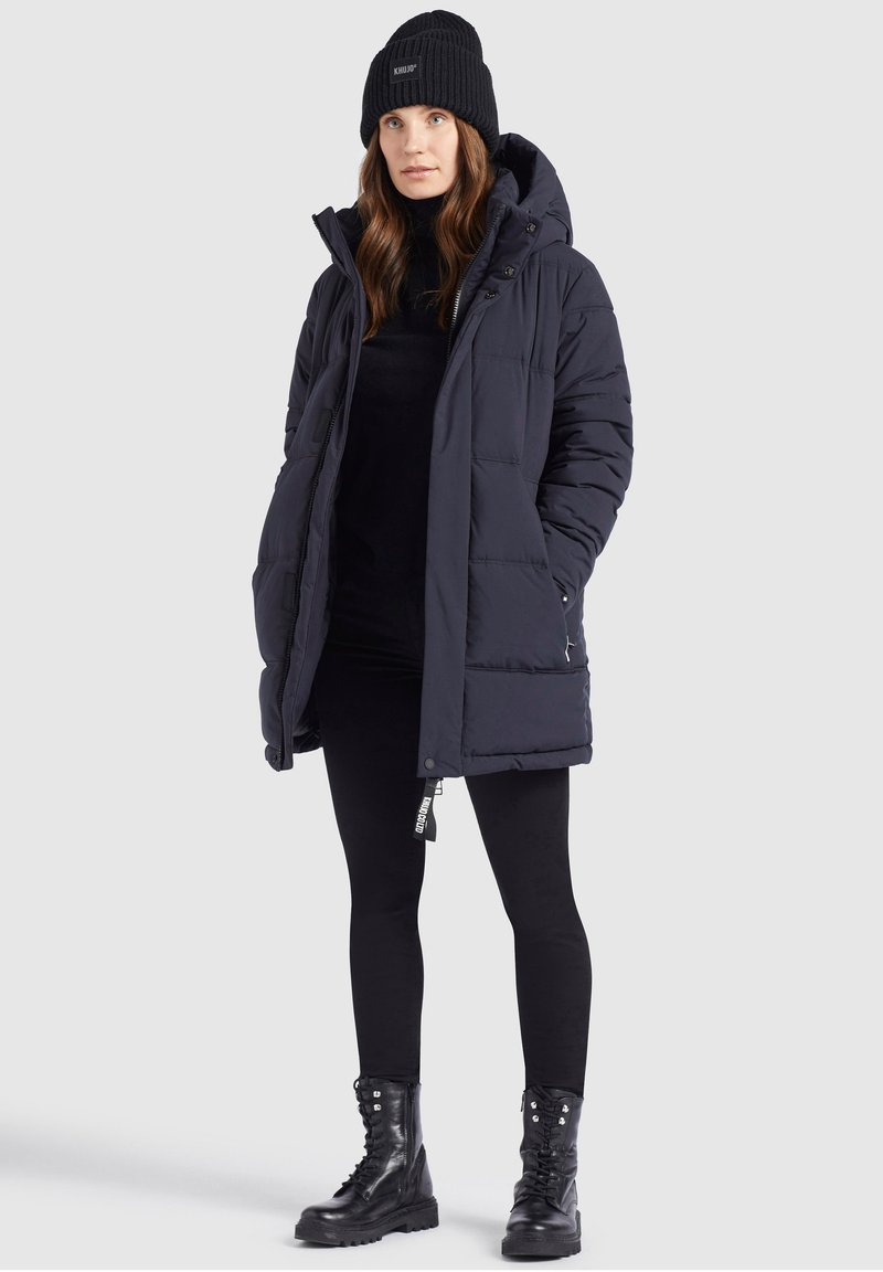 Damen Parkas | khujo WEROLA Wintermantel dunkelblau - PP77147 Damen Parkas | khujo WEROLA Wintermantel dunkelblau - PP77147