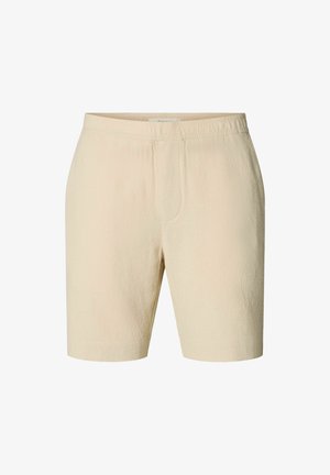 Selected, Regular Fit - Shorts - oatmeal
