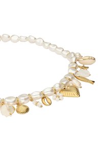 My Jewellery PEARL NECKLACE WITH CHARMS - Collana - goudkleurig