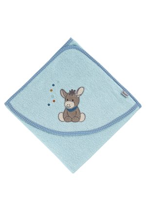 Sterntaler Kapuzenbadetuch Emmi - Badetuch - light blue