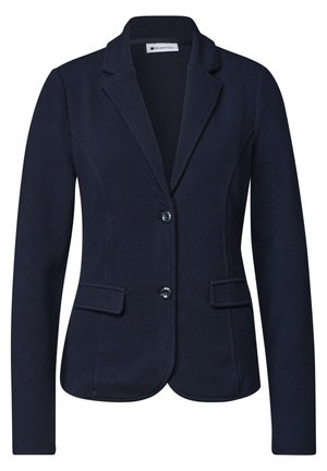 Street One, BASIC BLAZER MIT STRUKTUR - Blazer - darkest blue