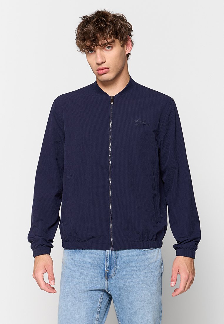 Scotch & Soda Lichte jas donkerblauw