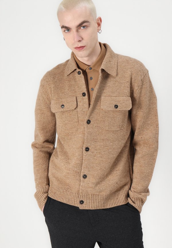 DONEGAL - Cardigan - camel beige3