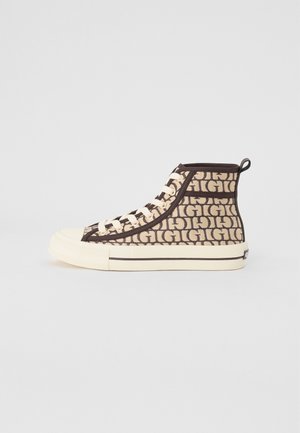 Sneakers hoog - light brown