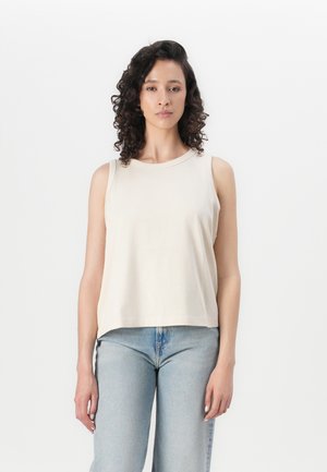 SLFESSENTIAL BOXY TANK - Topper - birch