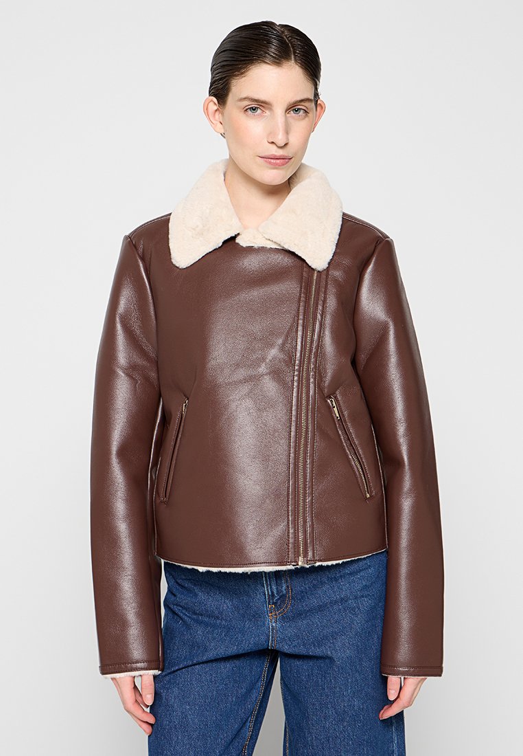 ORSAY Imitatieleren jas bruin ORSAY Imitatieleren jas bruin