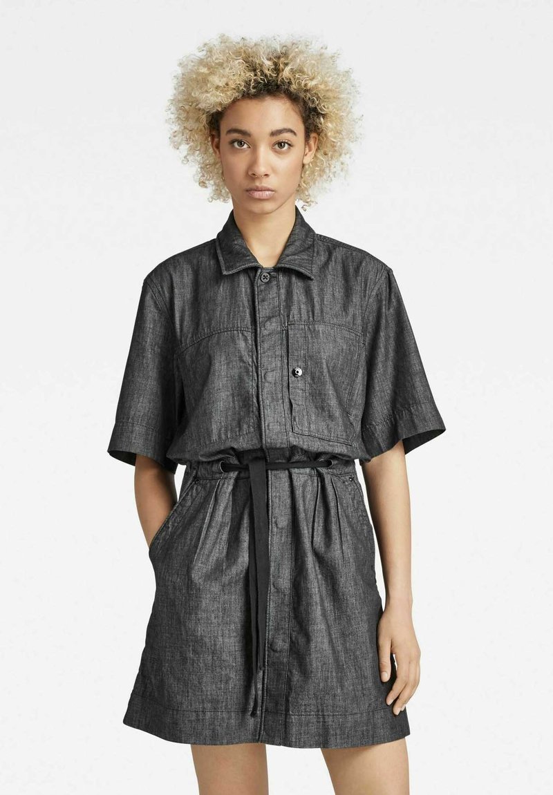 GStar ARMY Denim dress jet black/black Zalando.de