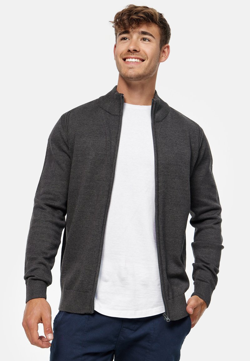 INDICODE JEANS BUCH Vest charcoal mix/antraciet Zalando.nl