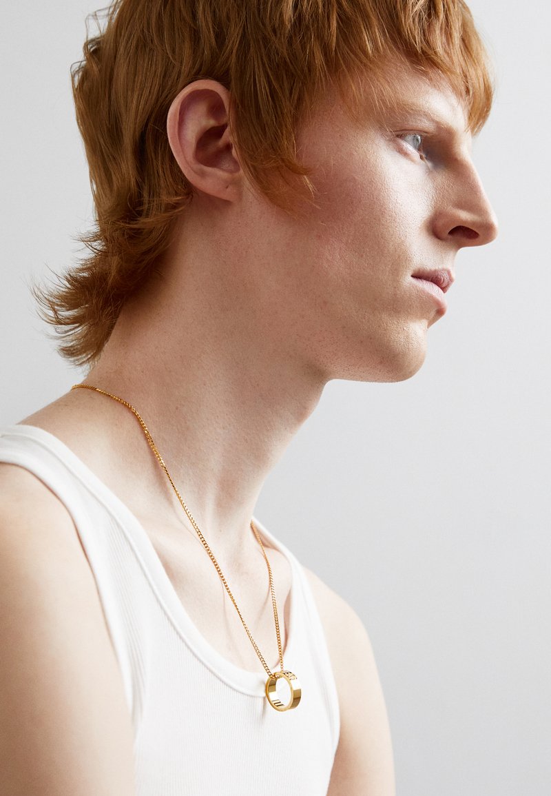 MM6 Maison Margiela - NECKLACE UNISEX - Ketting - yellow gold-coloured, Vergroten