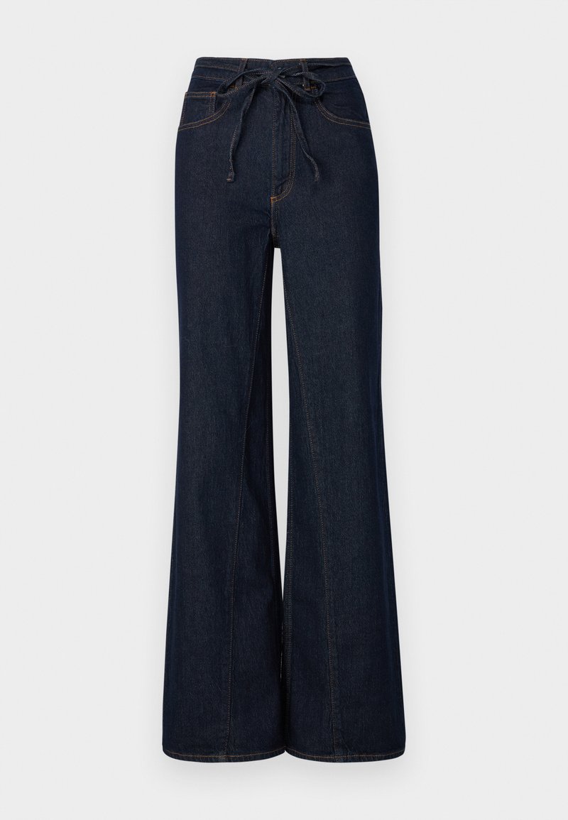 Aware Wide leg donkerblauw denim