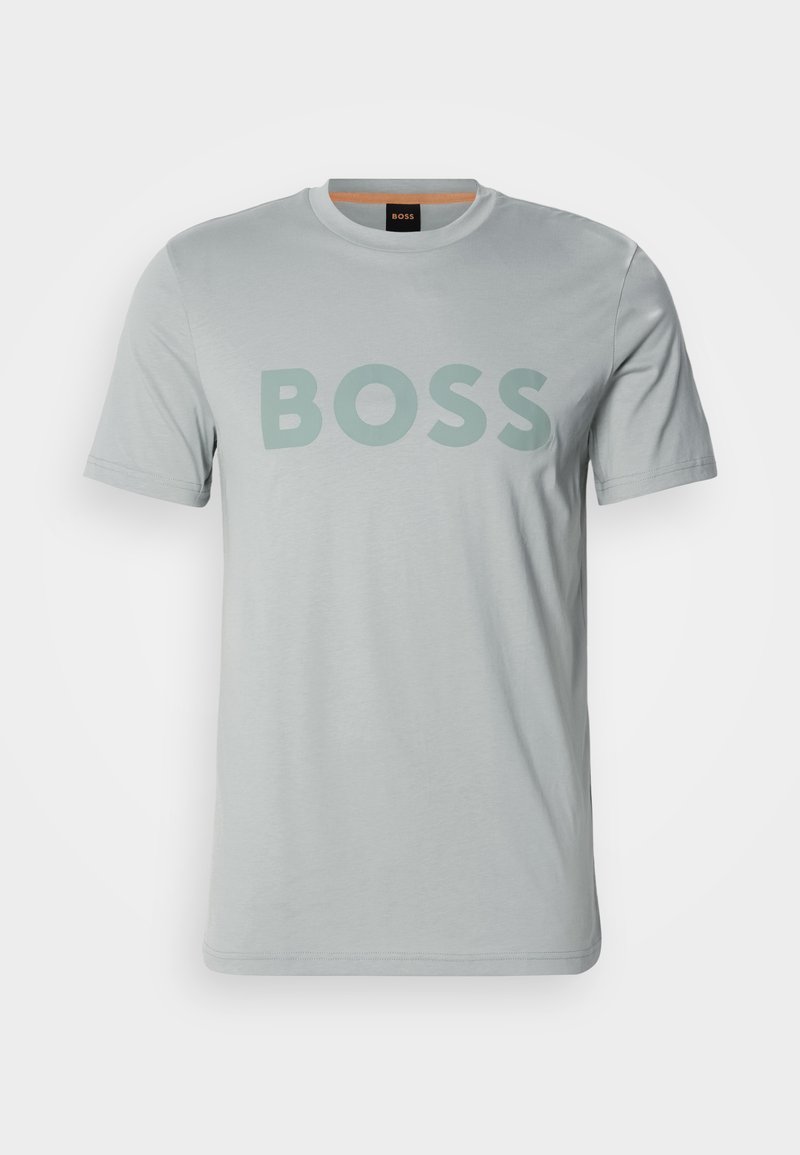 Boss T-shirt print groen Boss T-shirt print groen
