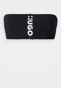 HUGO WAVE BANDEAU - Bikinio viršutinė dalis - black