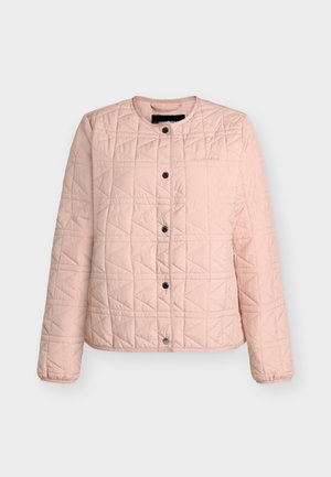 KARL LAGERFELD, QUILT LIGHTWEIGHT JACKET - Ελαφρύ μπουφάν - misty rose