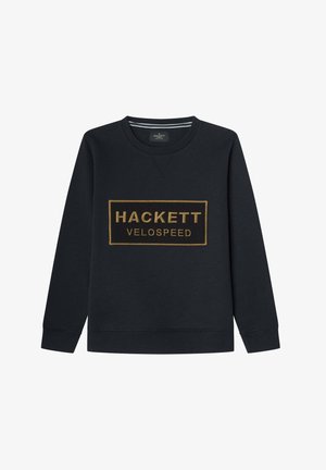 Hackett London Mikina - midnight blue