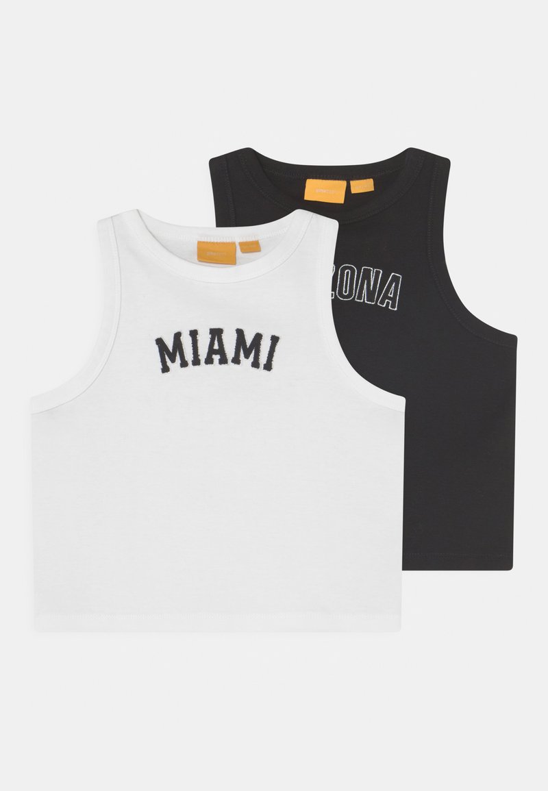 Kinder T-Shirts | Young Gina WASHED 2 PACK Top white/black/weiß - FQ73730 Kinder T-Shirts | Young Gina WASHED 2 PACK Top white/black/weiß - FQ73730