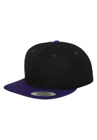 Flexfit CLASSIC SNAPBACK 2-TONE - Cap - black/purple/schwarz