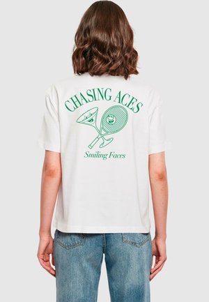 CHASING ACES - T-shirt print - white