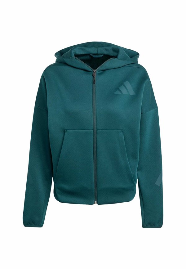 Zip-up sweatshirt - aurora ivy2