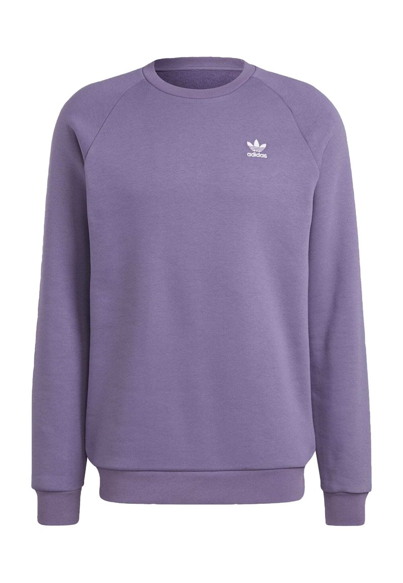 adidas purple crewneck