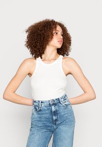 ONLY ONLLINDSAY TANK 2 PACK - Top - cloud dancer/bison