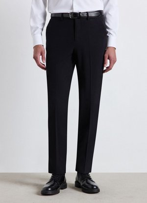 Calliope, PANTALONE LUNGO TINTA UNITA - Chino - nero ultrablack