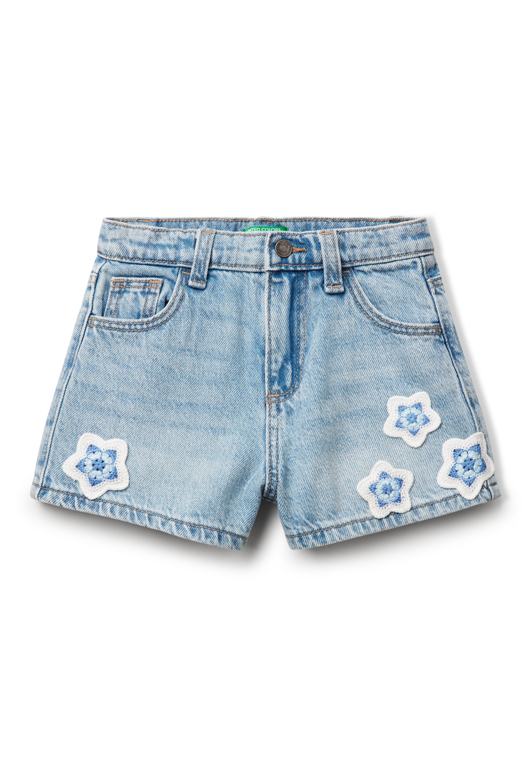 United Colors Of Benetton Baby Shorts Jungen - Baumwolle Mit Elastischem Bund