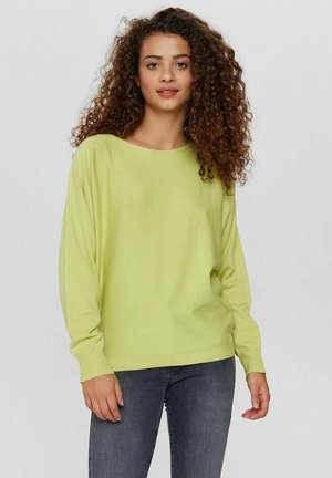 Nümph Striktrøje - celery green