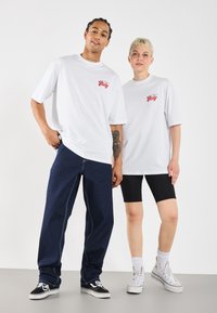 YOURTURN UNISEX - Marškinėliai su spaudiniu - bright white