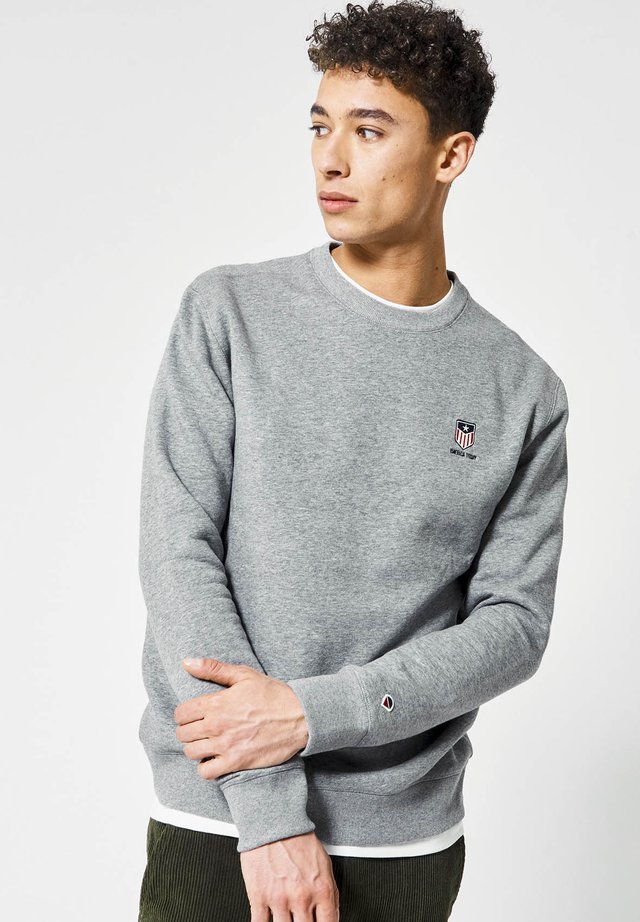 Sweater - dark grey melange