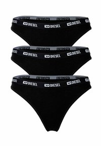 Diesel 3ER PACK LOGOBUND - String - schwarz - Zalando.at