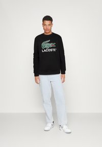 Lacoste BIG CROC  - Mikina - black