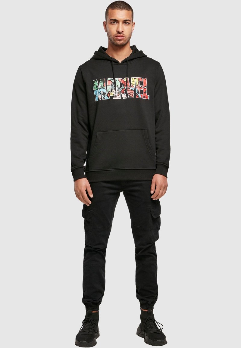 Marvel One Man Army – Felpa Con Cappuccio Uomo, Licenza Ufficiale, Miscela Di Cotone E Poliestere, Vestibilità Regolare, Abbigliamento Supereroi