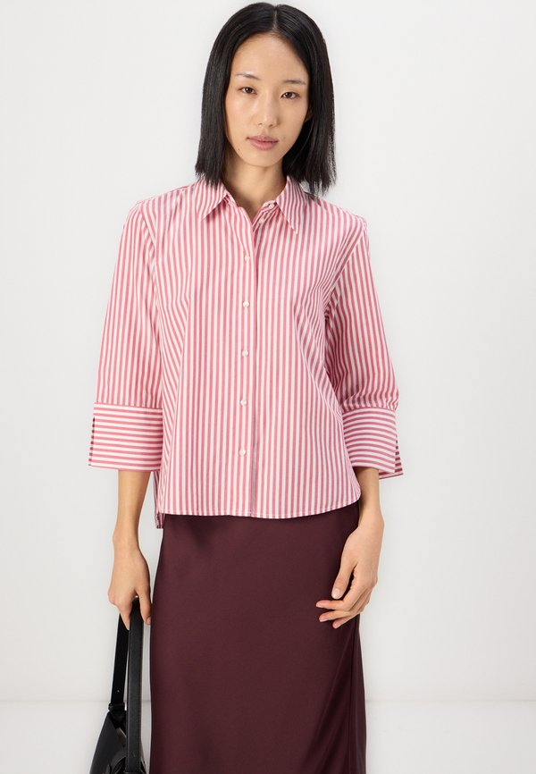 MODERN SHAPE STRIPED - Button-down blouse2