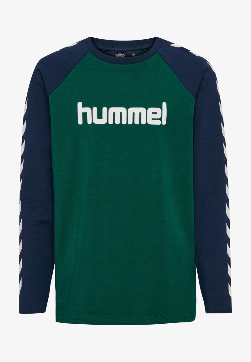 Hummel Langærmet T-shirt - rain forest
