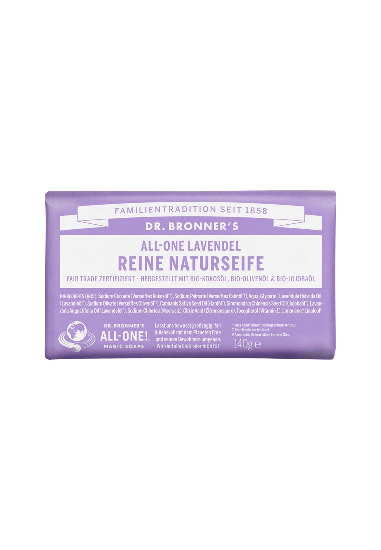 Dr. Bronner´s PURE NATURAL SOAP 140G - Soap bar - lavendel