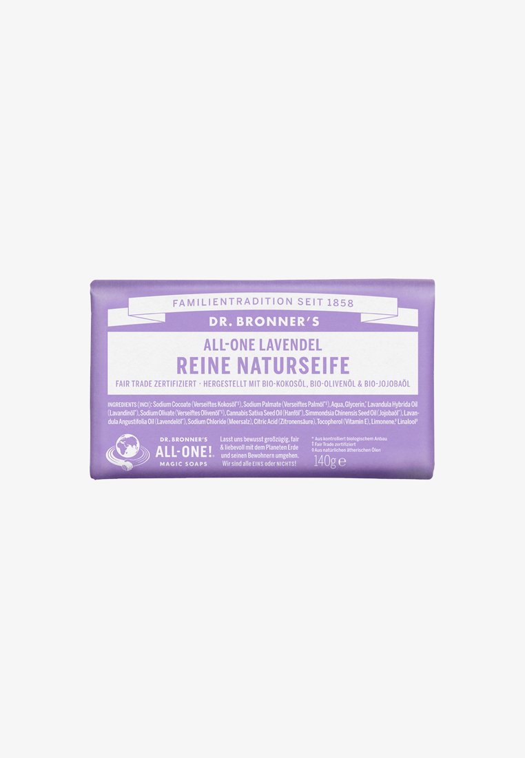 Dr. Bronner´s - PURE NATURAL SOAP 140G - Savon en barre - lavendel, Agrandir