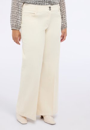 WIDE - Pantalones - bianco