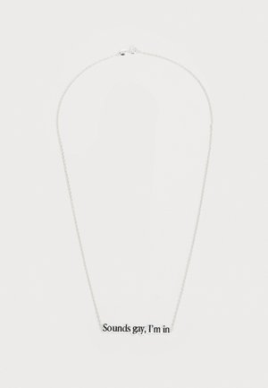 Carne Bollente THE CARNE CODE UNISEX - Necklace - silver-coloured