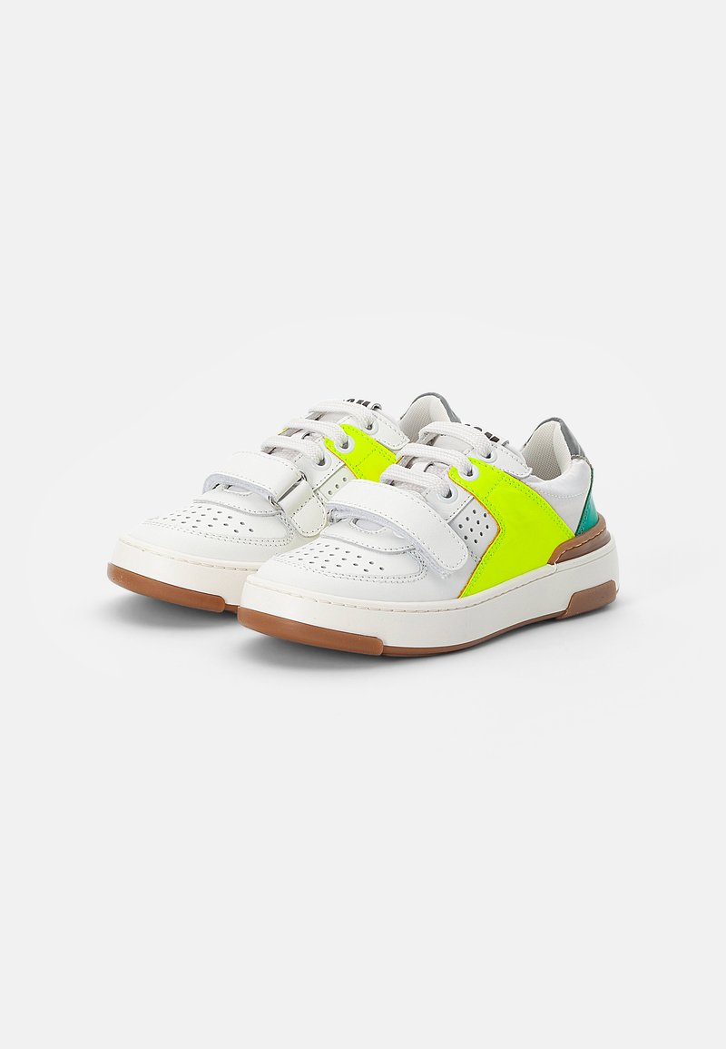 Kinder Sneaker | MSGM Sneaker low white/neon yellow/light green/weiß - LC16588 Kinder Sneaker | MSGM Sneaker low white/neon yellow/light green/weiß - LC16588