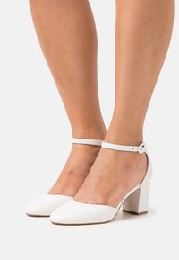 Anna Field by Zalando - LEATHER - Klassieke pumps - white Miniatuurafbeelding 1