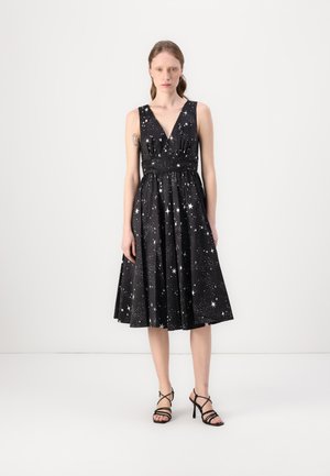 EMBELLISHED STARRY SKY DRESS - Cocktail dress / Party dress - black