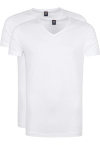Suitable V-AUSSCHNITT VITASU 2-PACK - T-shirt basic - white