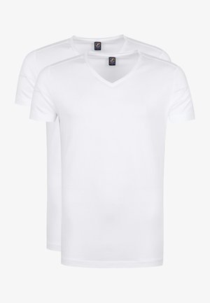 Suitable V-AUSSCHNITT VITASU 2-PACK - T-shirt basic - white
