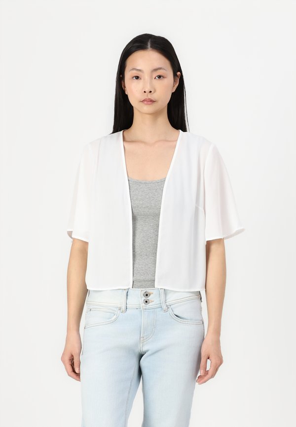 VIELKE BOLERO - Leichte Jacke - cloud dancer