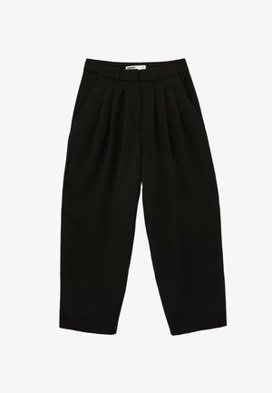 Koton, PLEATED - Broek - black