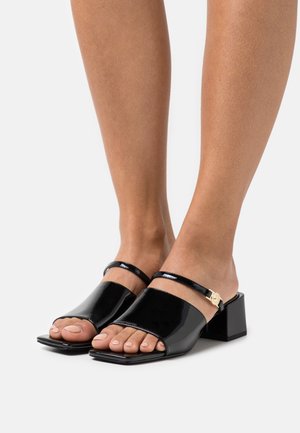 REESE MAIN - Pantofle na podpatku - black